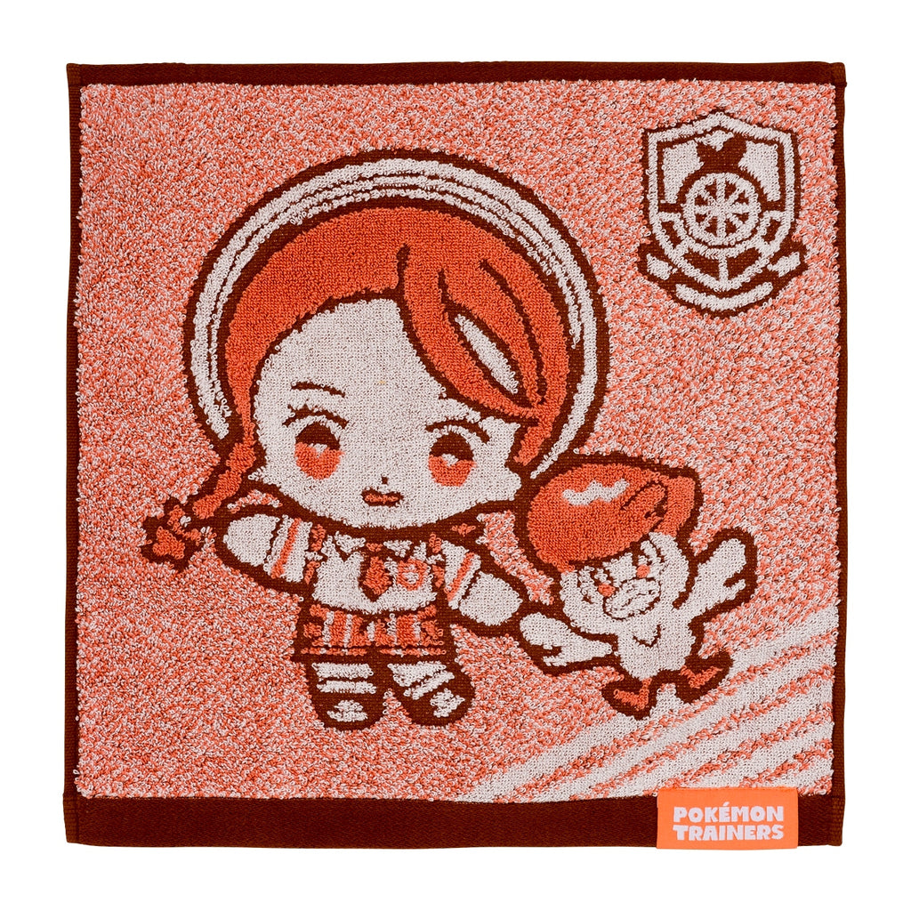 POKÉMON TRAINERS Aoi & Kwass guest towel with vibrant anime design from Japan