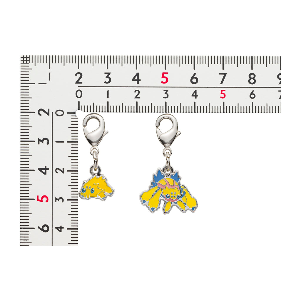 Pokemon Metal Charm, 3.3x2x0.2cm, sourced directly from Japan