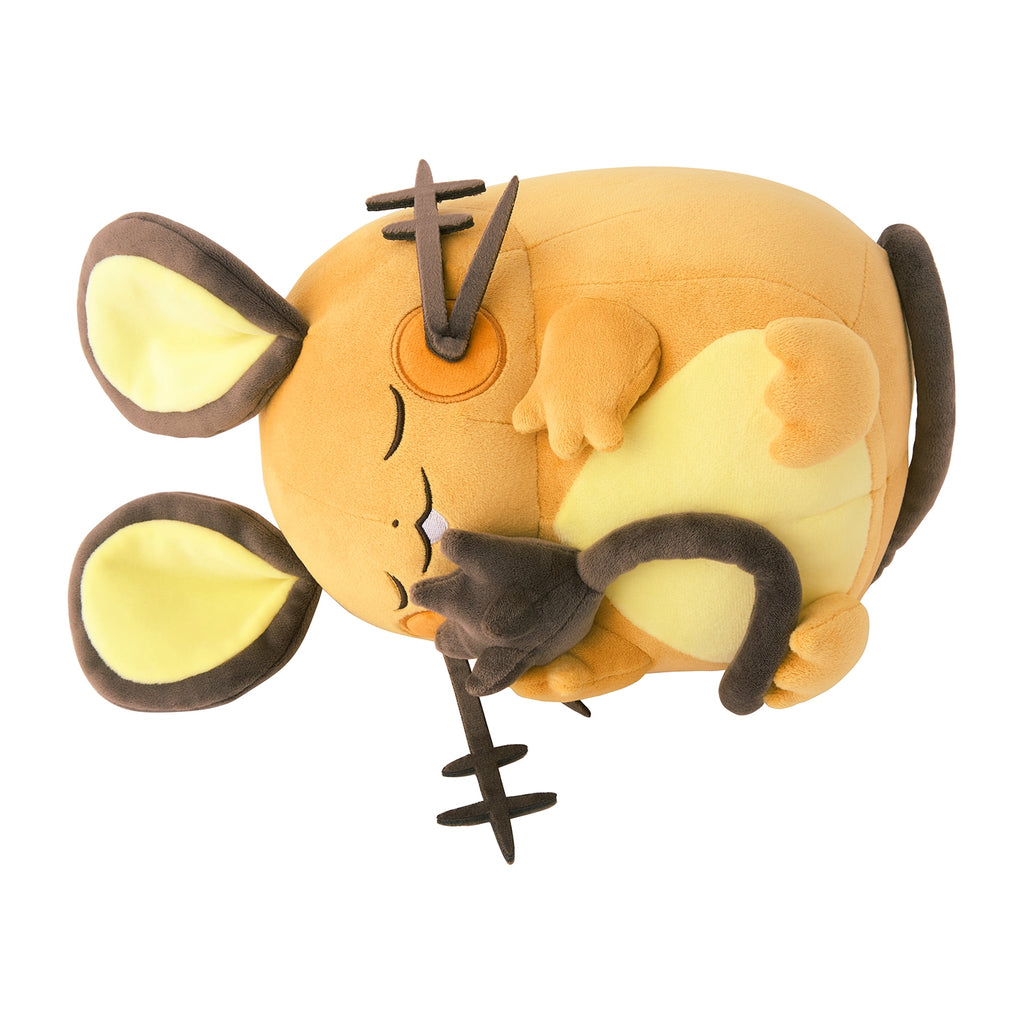 Pokémon Sleep Goodnight Dedenne Chewy Plush (#702) — Official Japan