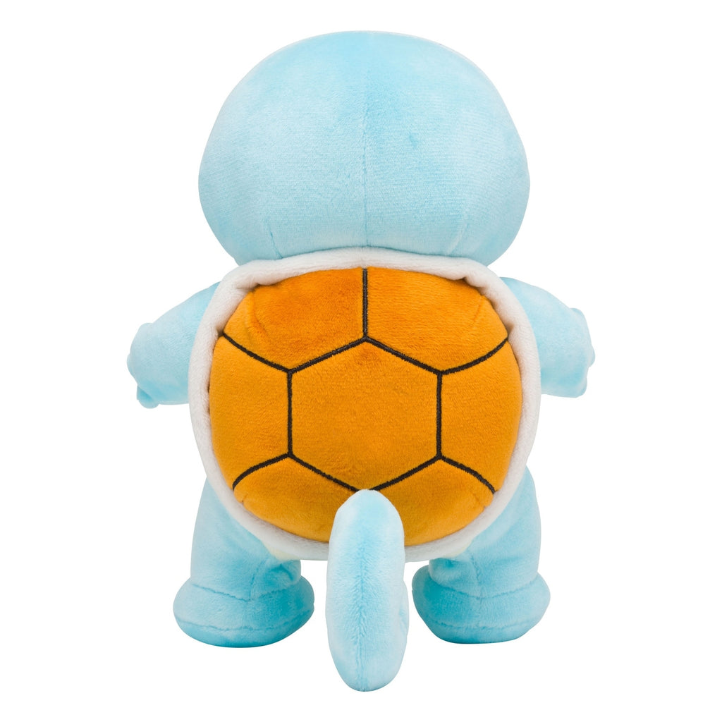 Squirtle plush toy sitting down with water gun, shipped from Japan