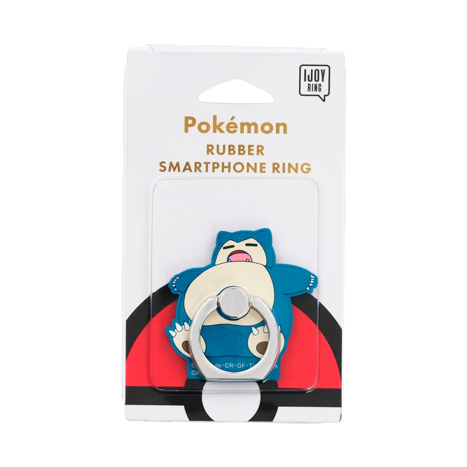Rubber smartphone ring Snorlax IR-PM55