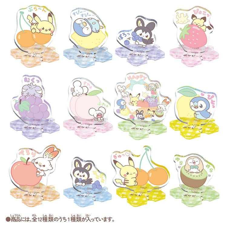 Official Pokemon Center Japan Acrylic Stand with vibrant details