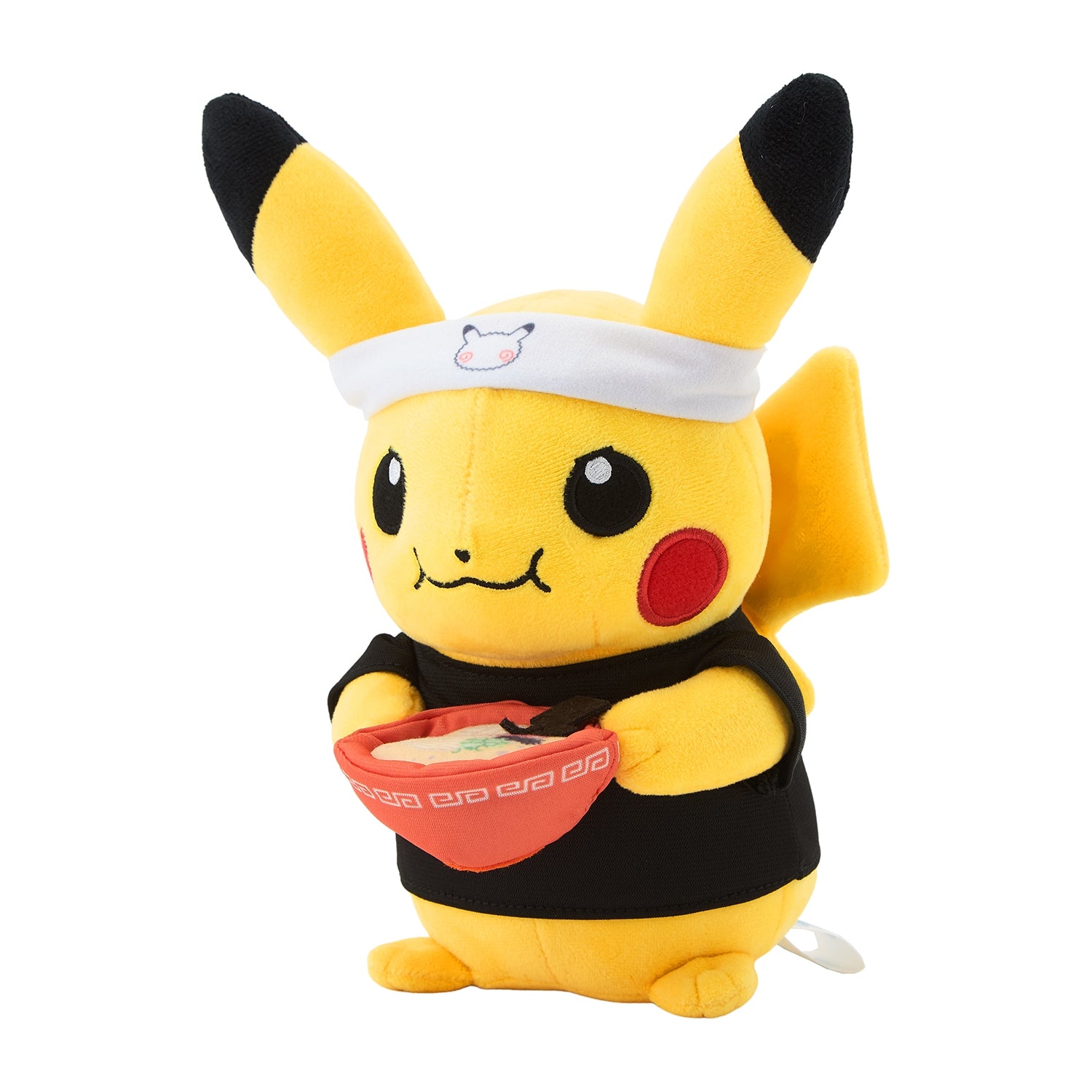 Ramen Pikachu plushie Japan Exclusive, detailed ramen bowl