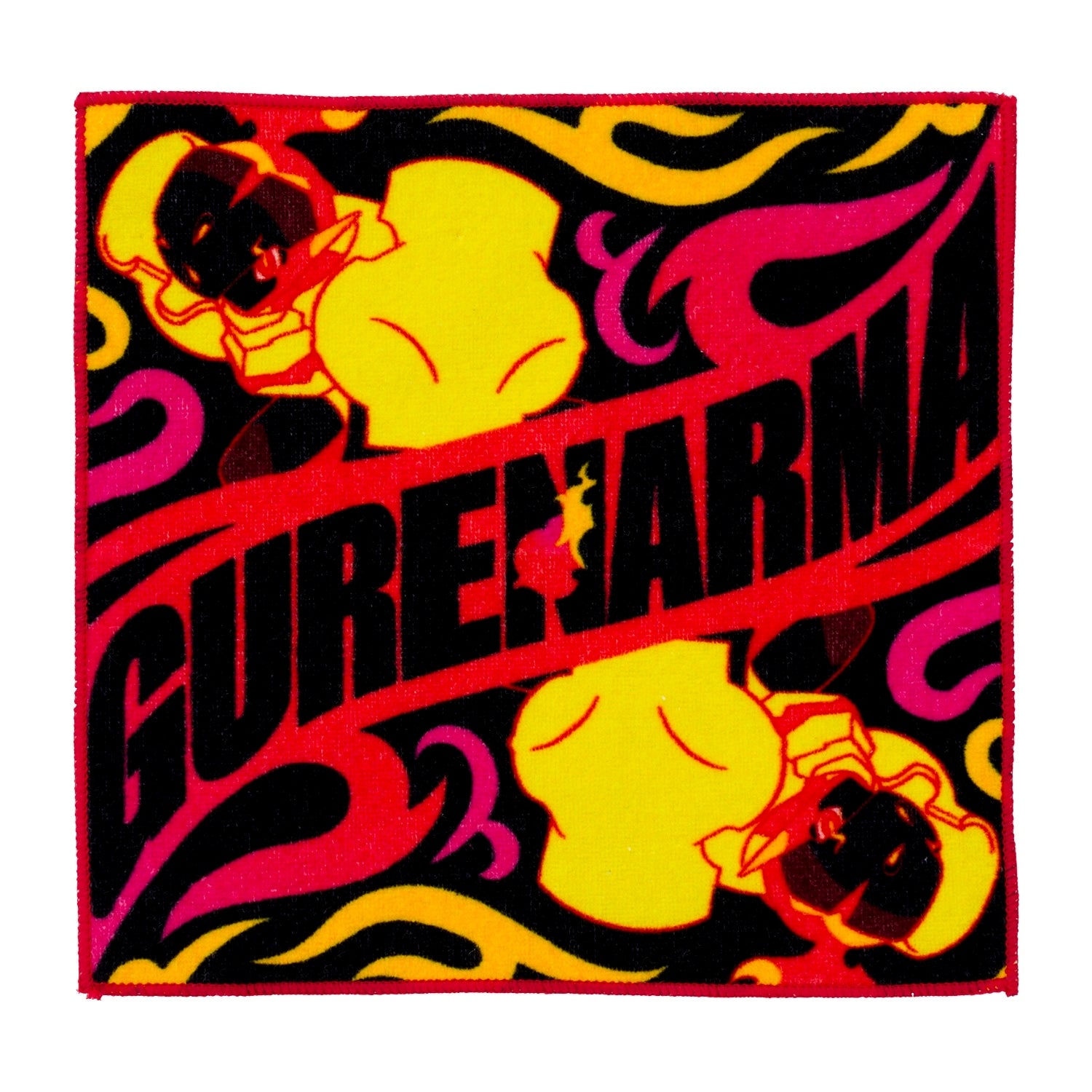 Pokemon Glen Alma hand towel with vibrant anime design from Japan