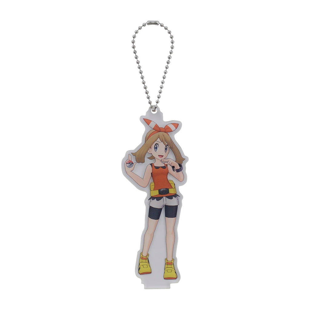 Close-up of Pokemon Acrylic Stand Key Chain, official Japan merchandise