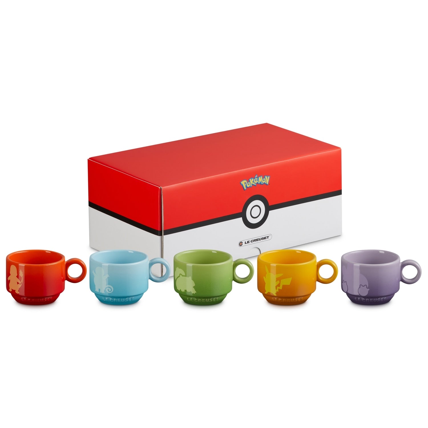 [LE CREUSET] Stacking mug (5 pieces)