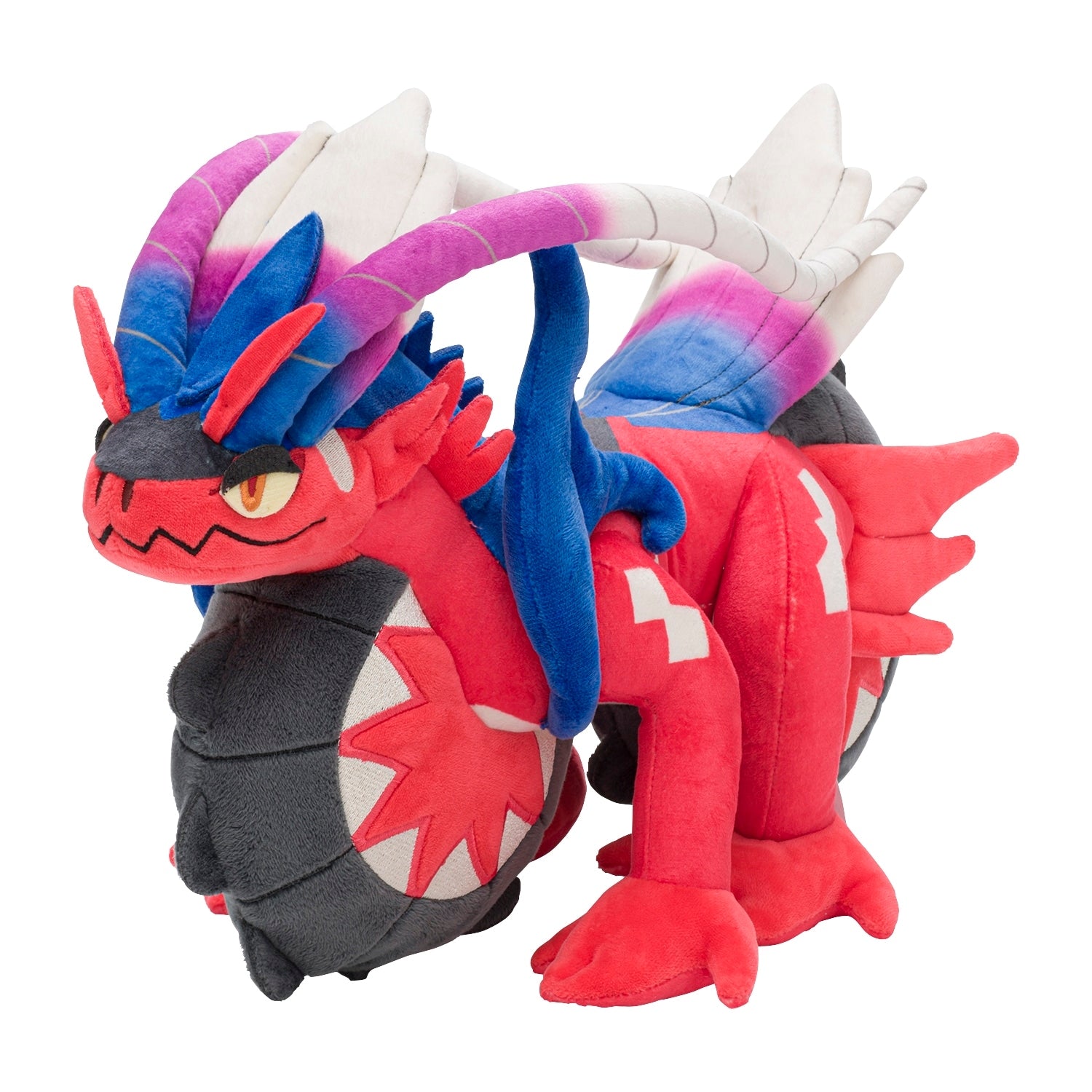 Koraidon plush toy from Japan, detailed face and ears