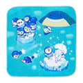 Pochama's daily life Pokemon hand towel from Japan, featuring cute anime character designs