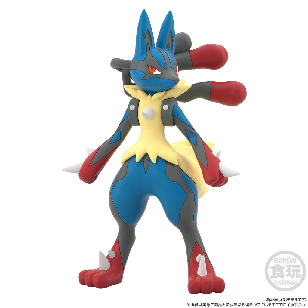 Pokemon Scale World Kalos Region Corni & Mega Lucario