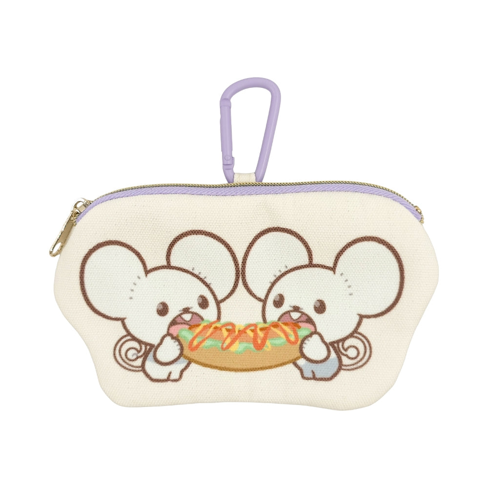Die cut mini pouch diner wakka mouse poke piece