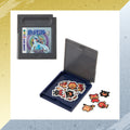 Pokemon Seal with Cartridge Case from Japan, silver color