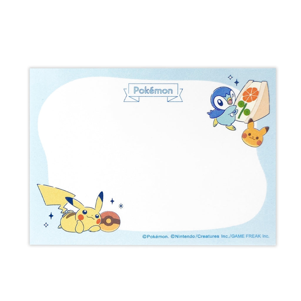 Authentic Pokemon Mini Memo Snack Time with Japanese packaging and collectible details