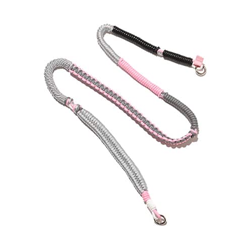 atmos Tokyo pink bespoke paracord shoulder sneakers from Japan with unique design details