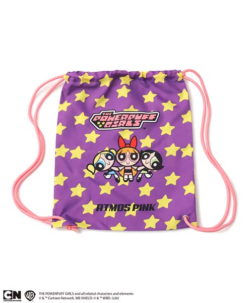 The Powerpuff Girls x atmos pink Knapsack Bag