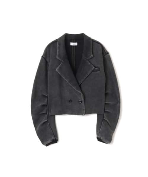 atmos pink Jersey Cropped Jacket