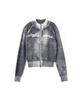 atmos pink Faded Coler Zip-up Cardigan