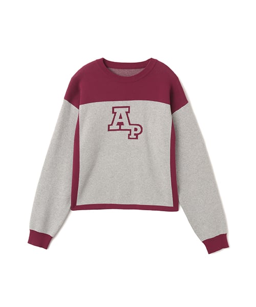 atmos pink Rugger Knit Top
