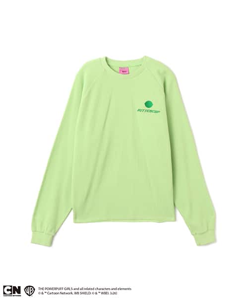 The Powerpuff Girls x atmos pink Thermal LS T-shirt