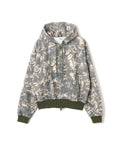 atmos pink Rose Camouflage Zip-up Hoodie