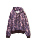 atmos pink Rose Camouflage Zip-up Hoodie
