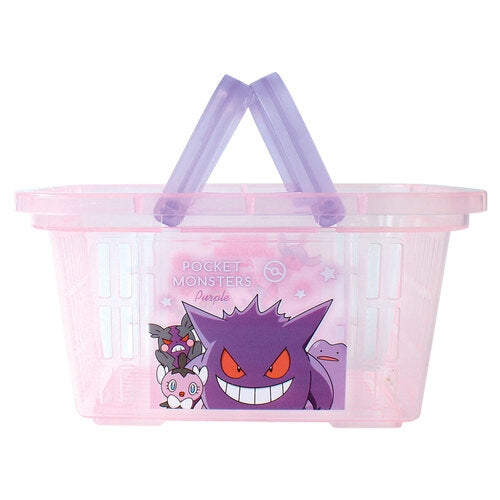 Pokemon Character Basket from Japan, gradation purple and pink design