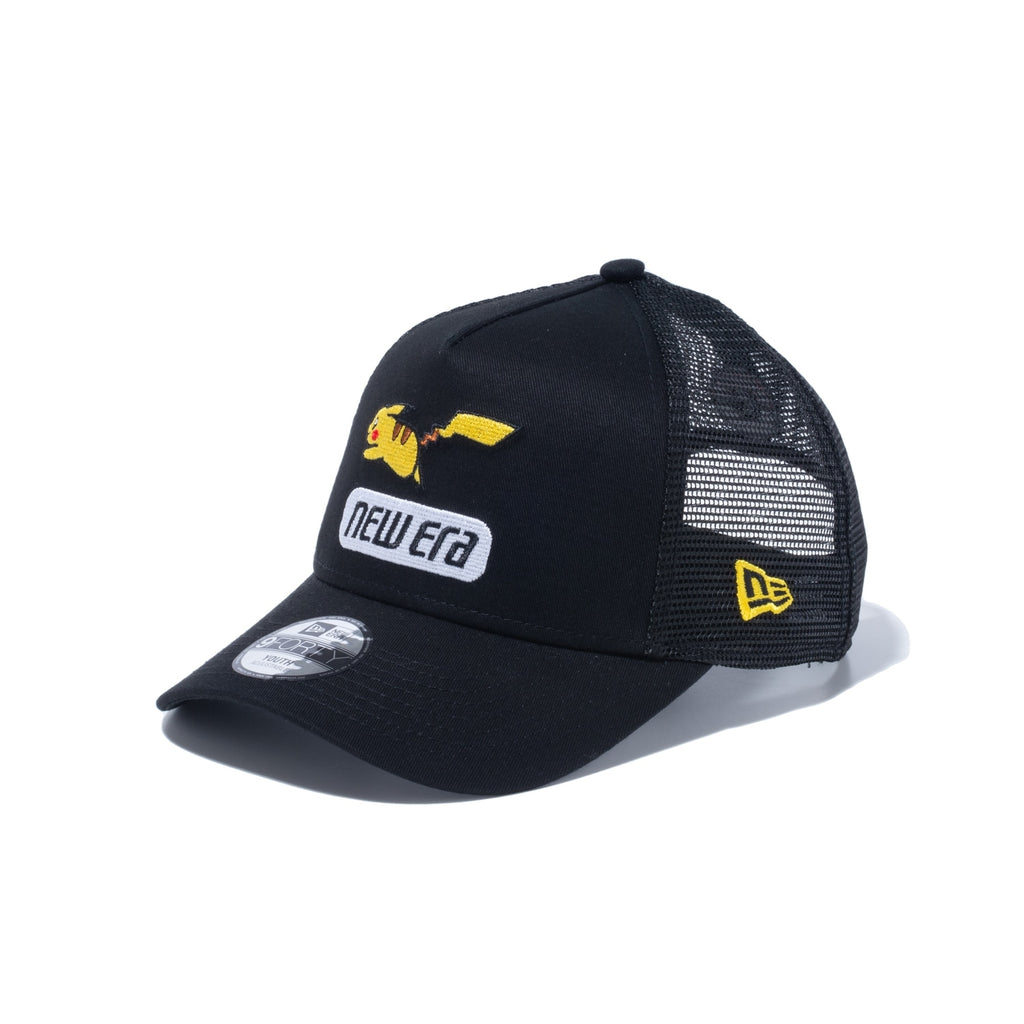 NEW ERA Youth 9FORTY A-Frame Trucker PIKA BLK
