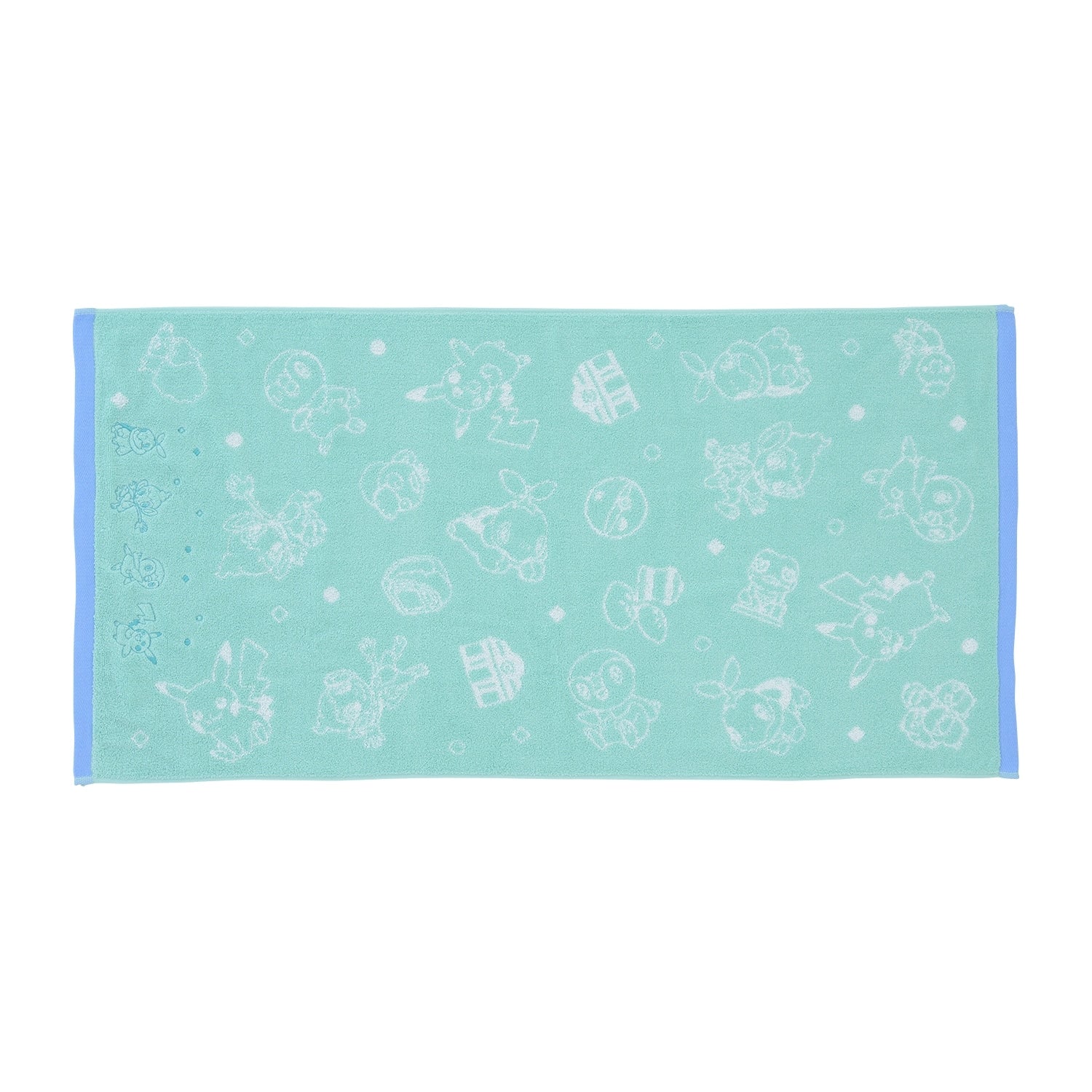 Pokemon Mini Bath Towel with vibrant colors from Japan