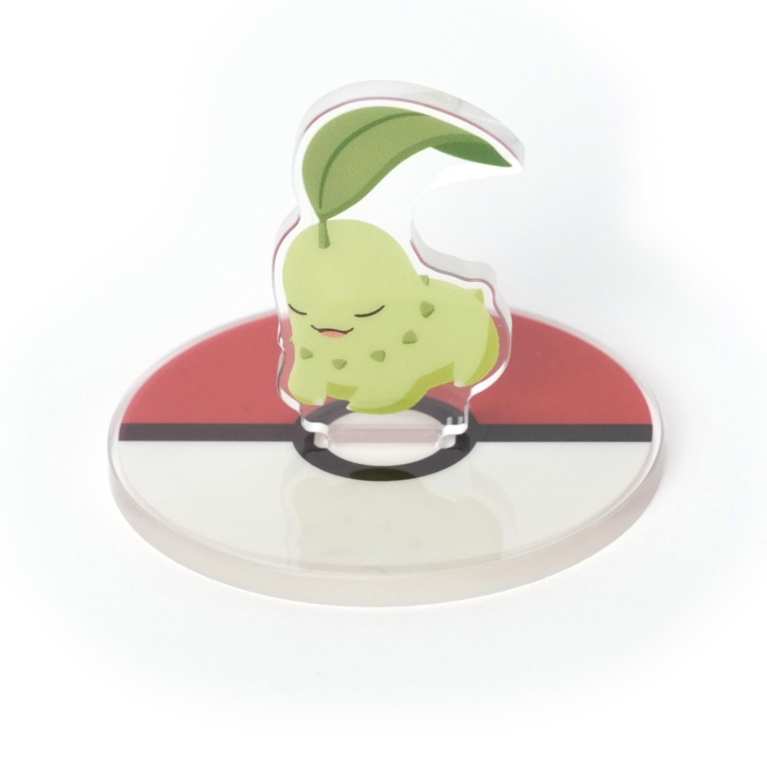 Close-up of Drowzee Acrylic Stand with anime-style artwork from Japan