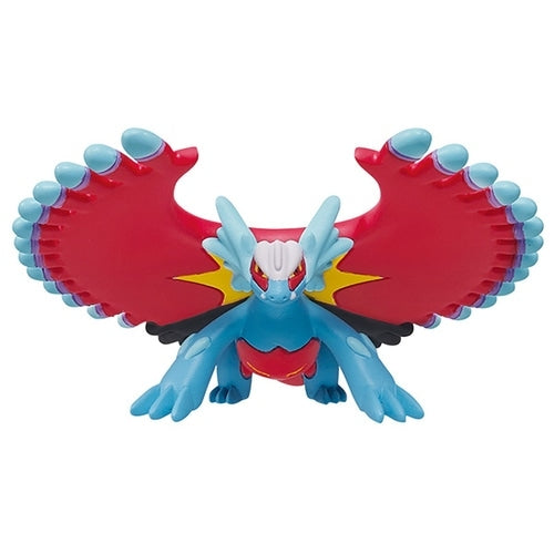 Detailed Moncolle Paradox Pokemon Todorokutsuki figure from Japan, anime-style design