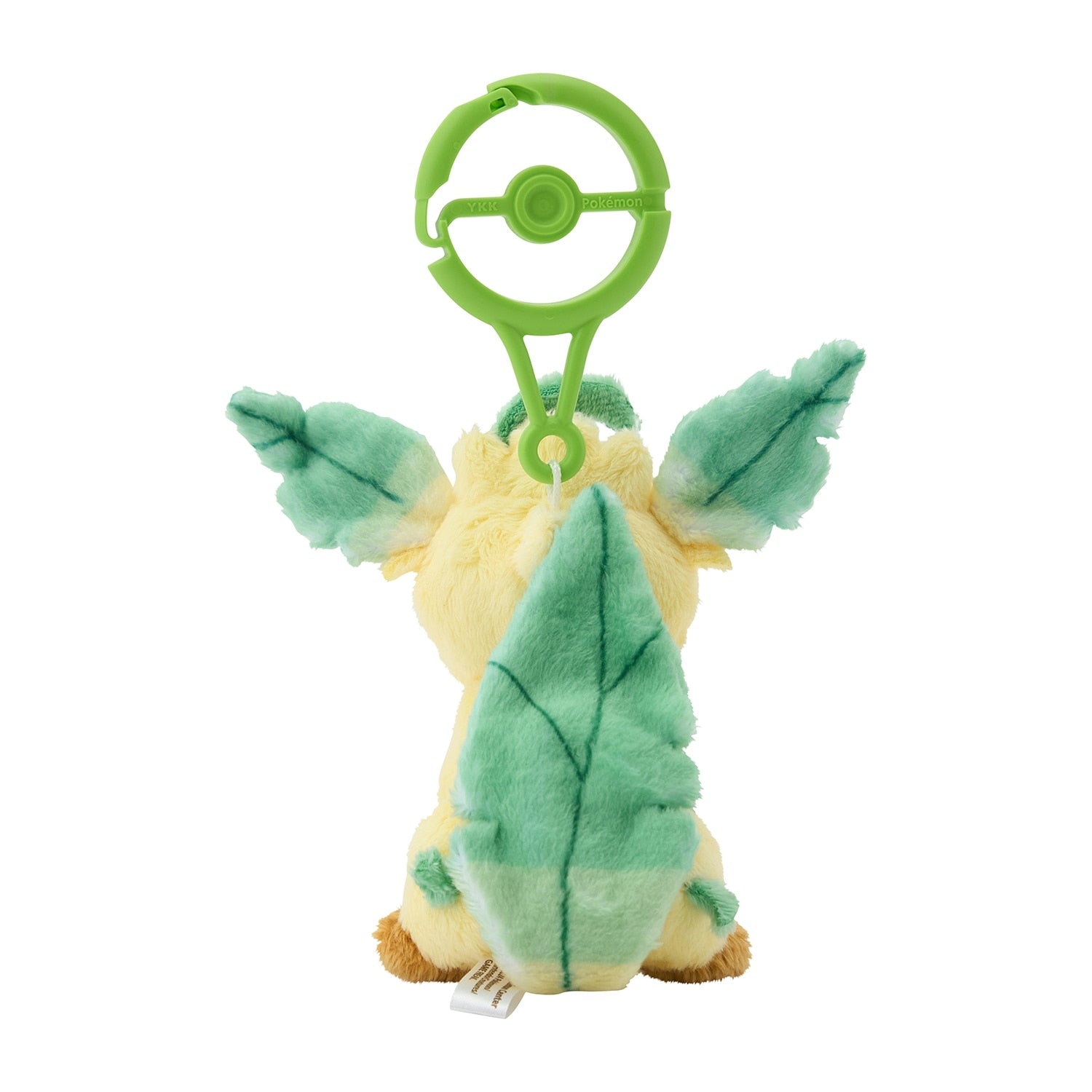 Pokémon Center Japan Leafeon #470 Carabiner Clip Mascot Plush