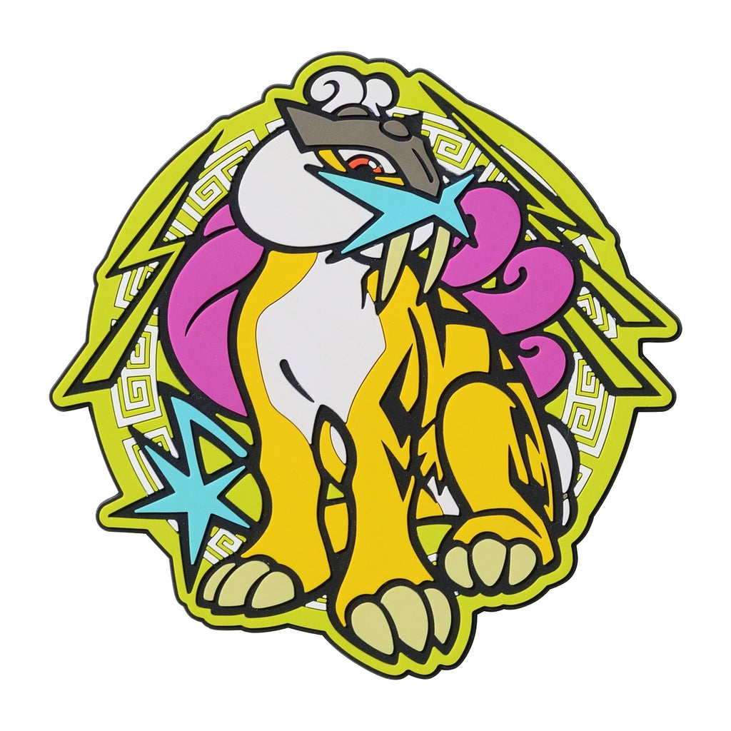 Rubber Coaster Pikachu Hanten Raikou