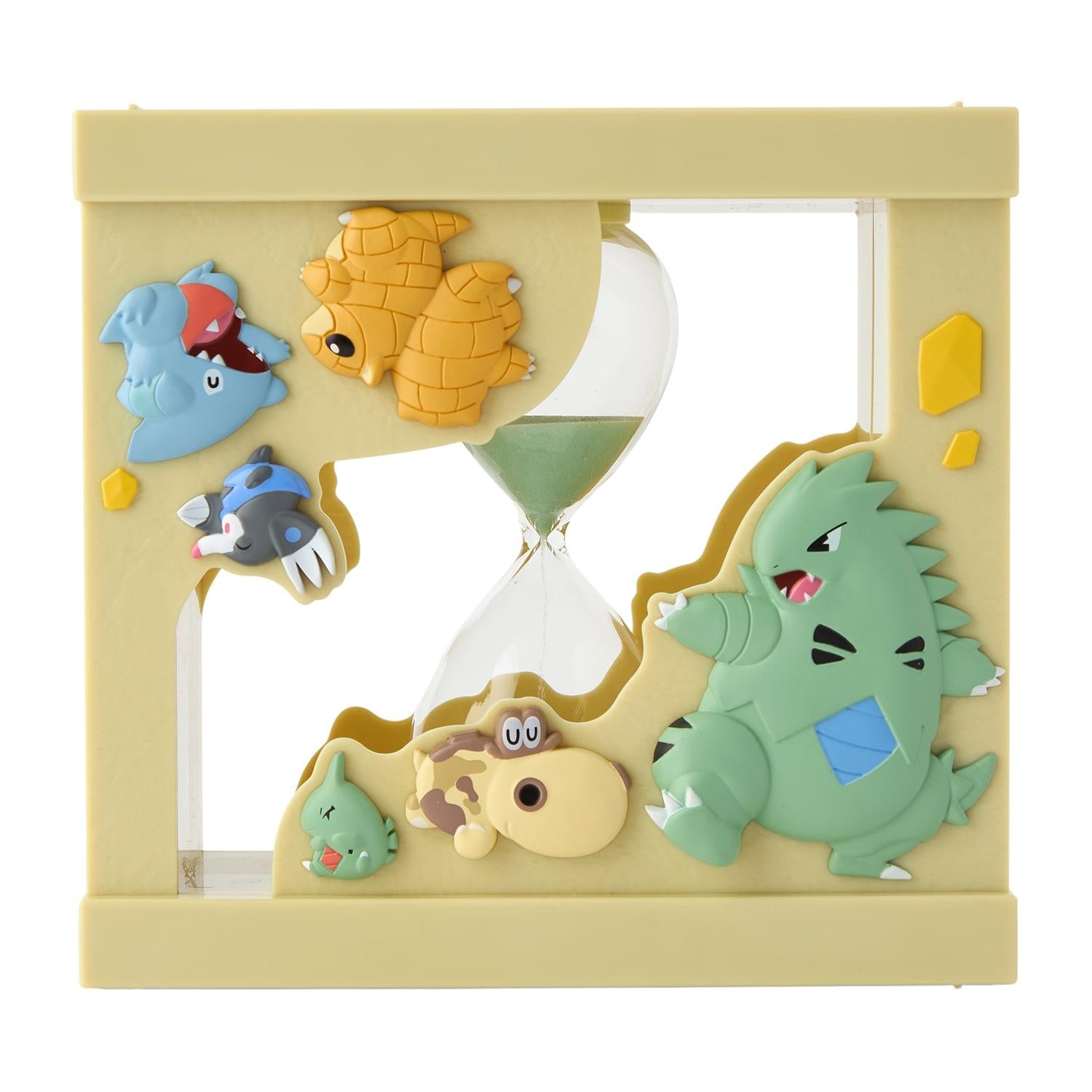 Hourglass OTENKI TEAM Sunarashi from Japan, featuring colorful Pokemon characters
