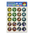 Pokemon Step Up Seal from Japan, large seal with vibrant character design