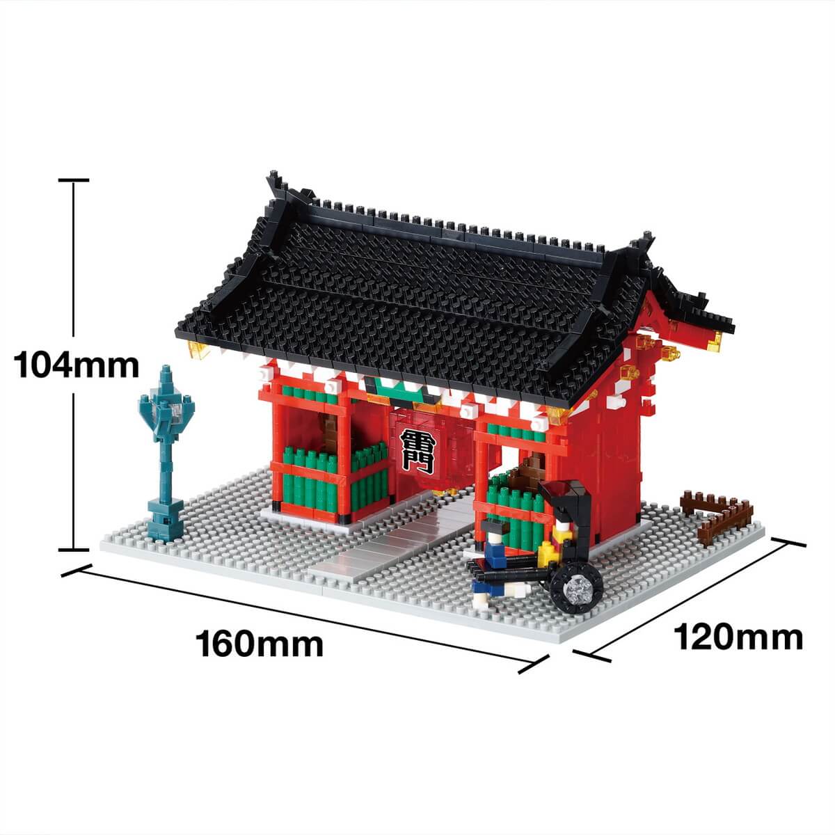 Nanoblock Kaminarimon