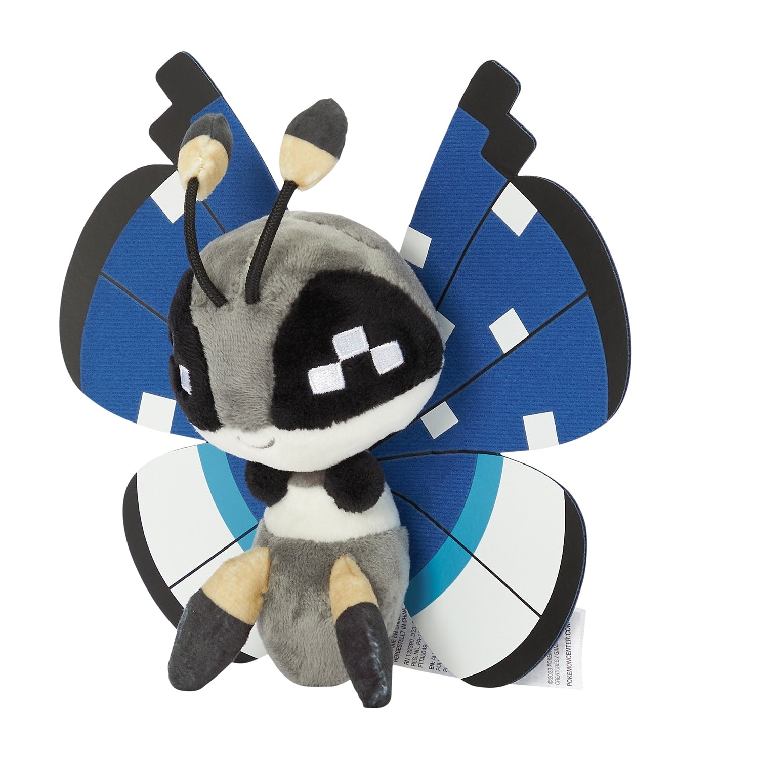 Pokémon Fit Vivillon Icy Snow Pattern Plush – Pokémon Center Japan
