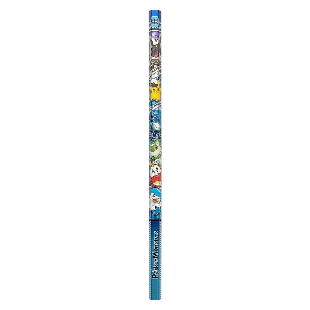 Pokémon Center Japan licensed pencil with silver shaft and 2B lead, sourced from Japan