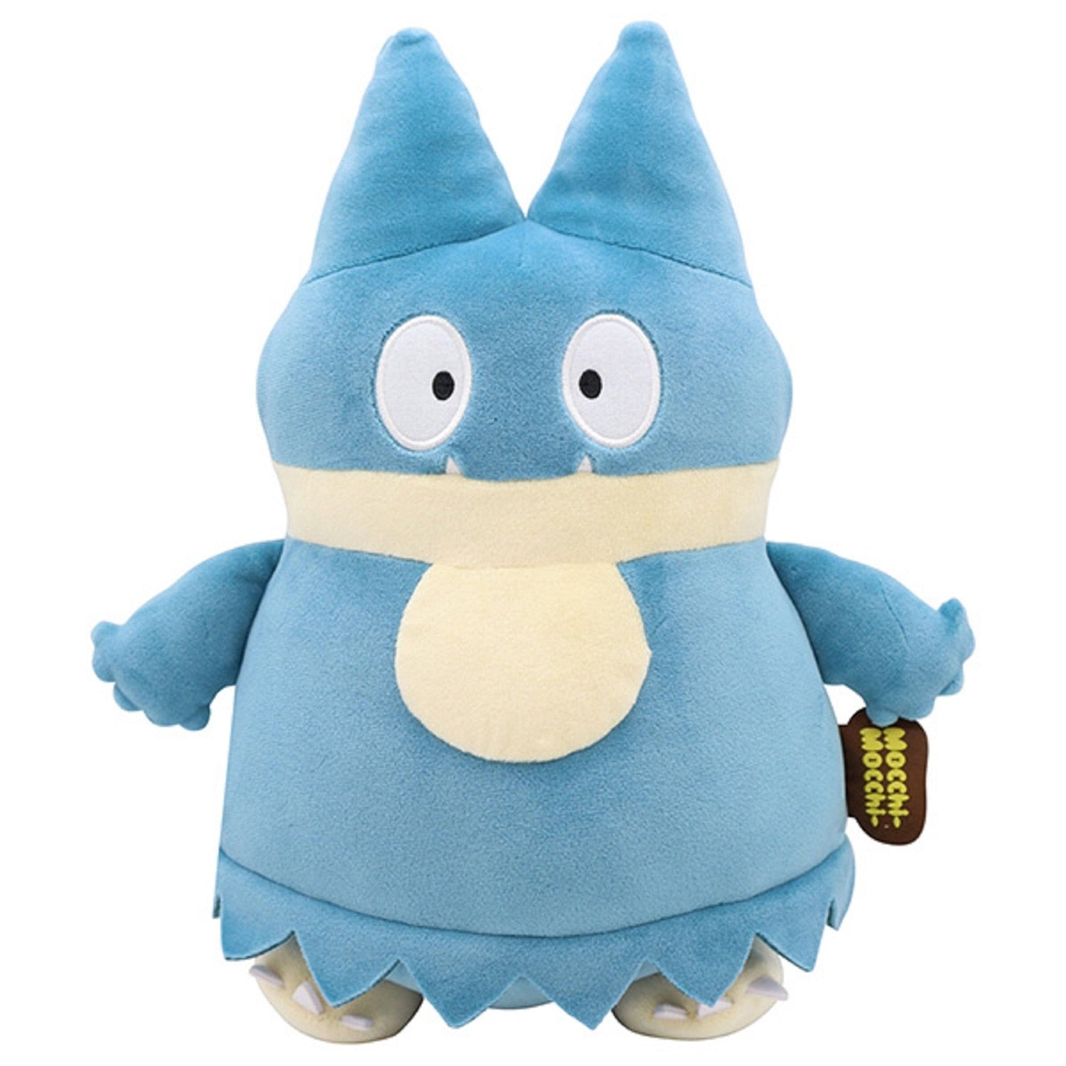 Mocchi-Mocchi Gombe plushie from Japan with cute facial expression