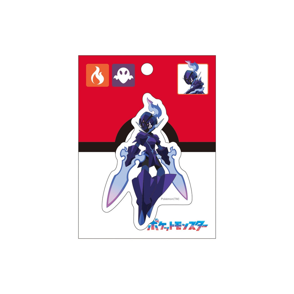 Sticker Sawblaze from Japan, featuring Ceruledge design