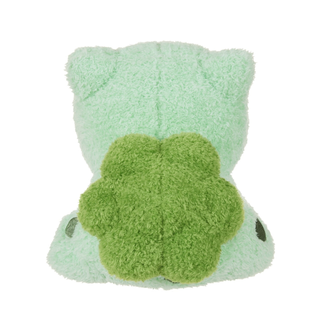 Bulbasaur plush toy backside, official Pokemon Center product from Japan