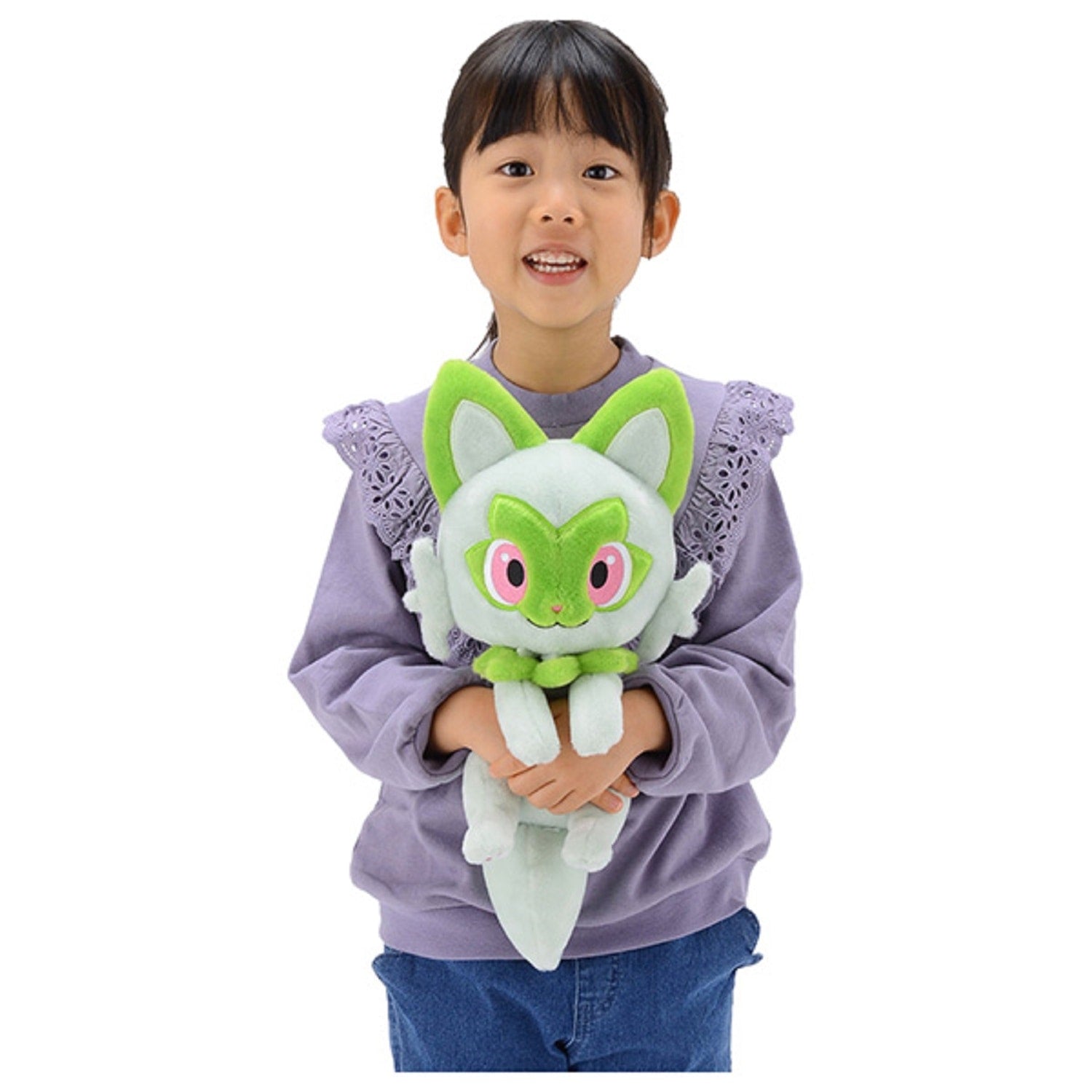 Authentic Japanese Nyaoha Pokemon stuffed animal, soft and adorable