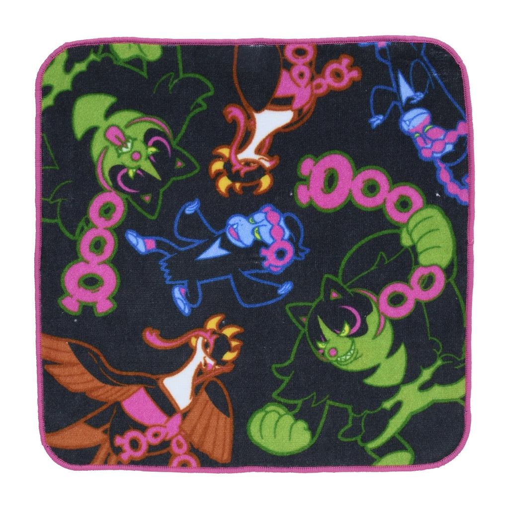 Pokemon hand towel with colorful characters from Japan