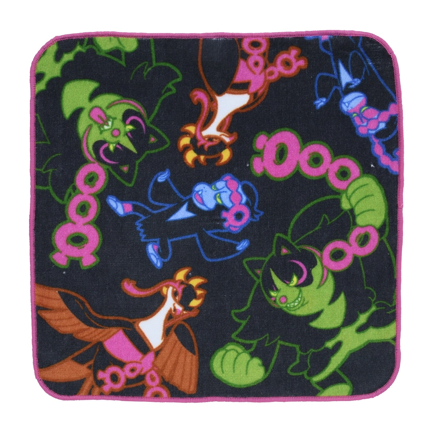 Pokemon hand towel with colorful characters from Japan