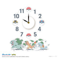 Bulbasaur wall clock sticker from Japan, featuring Grass/Poison-type Pokemon