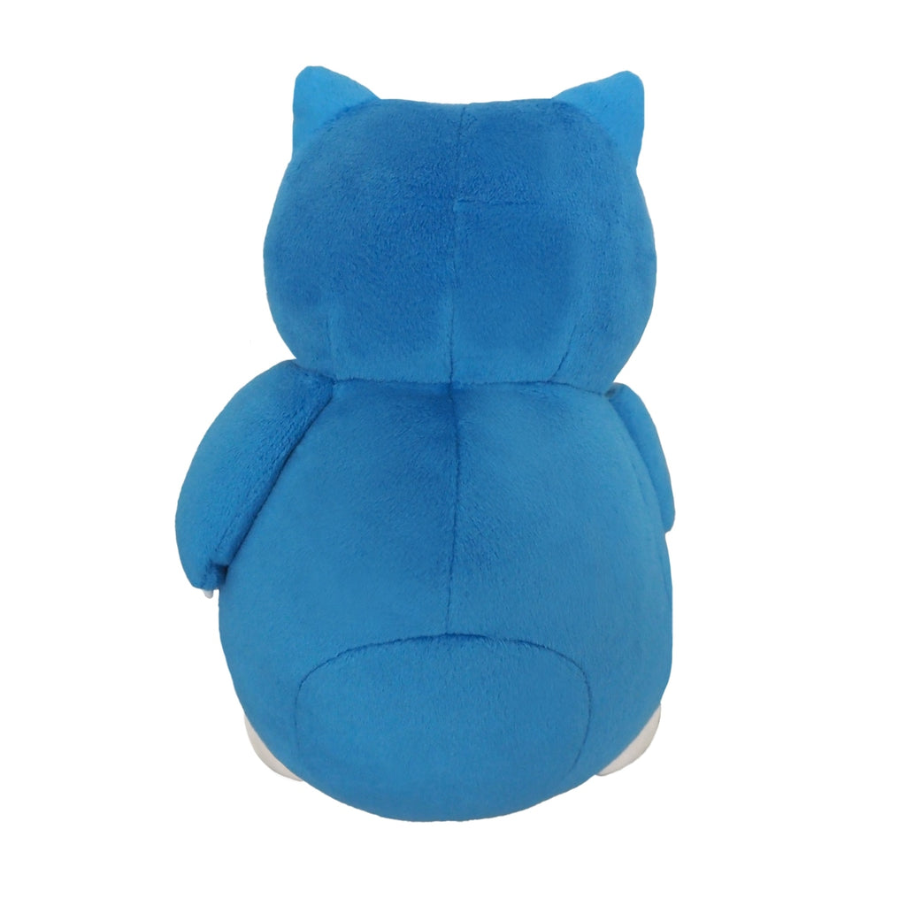 Japanese Snorlax plush toy, detailed facial expression