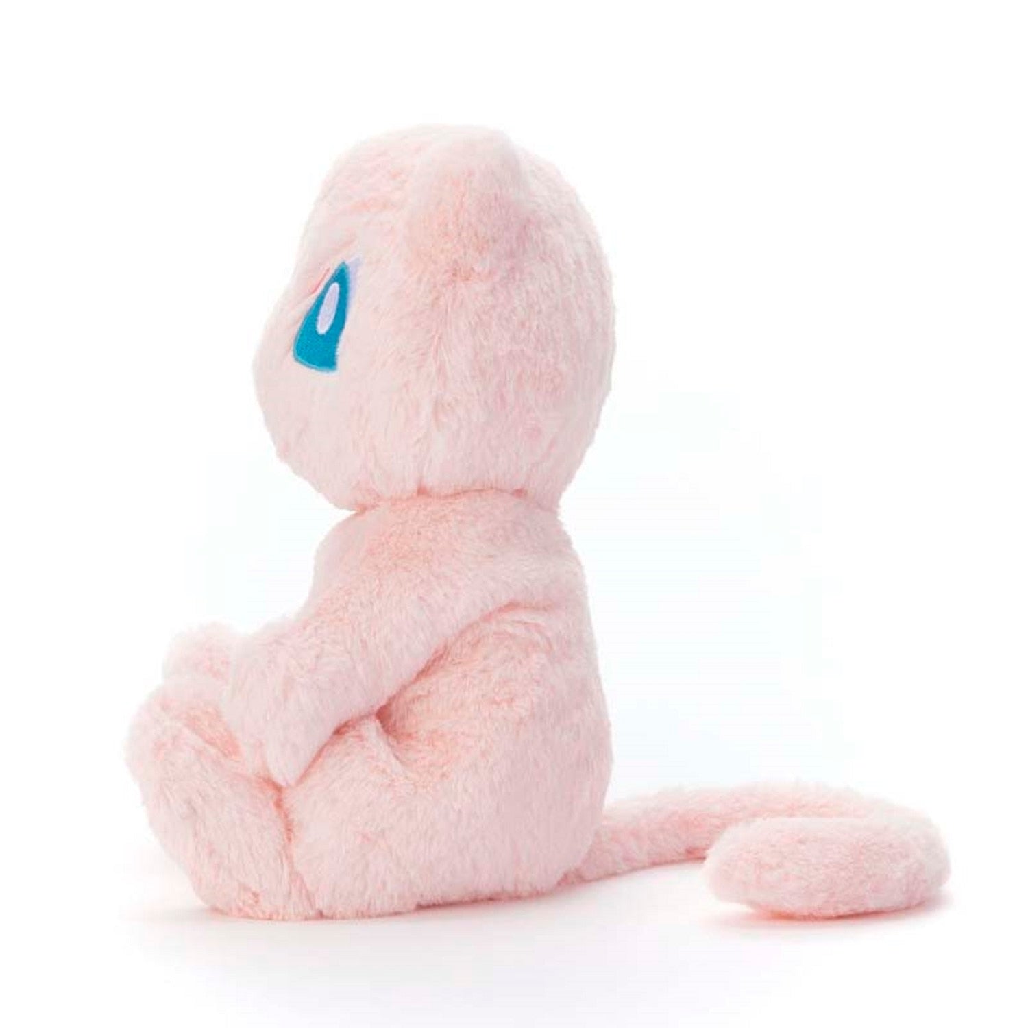 Mew stuffed toy with authentic Pokemon Center tag, made in Japan with high quality materials