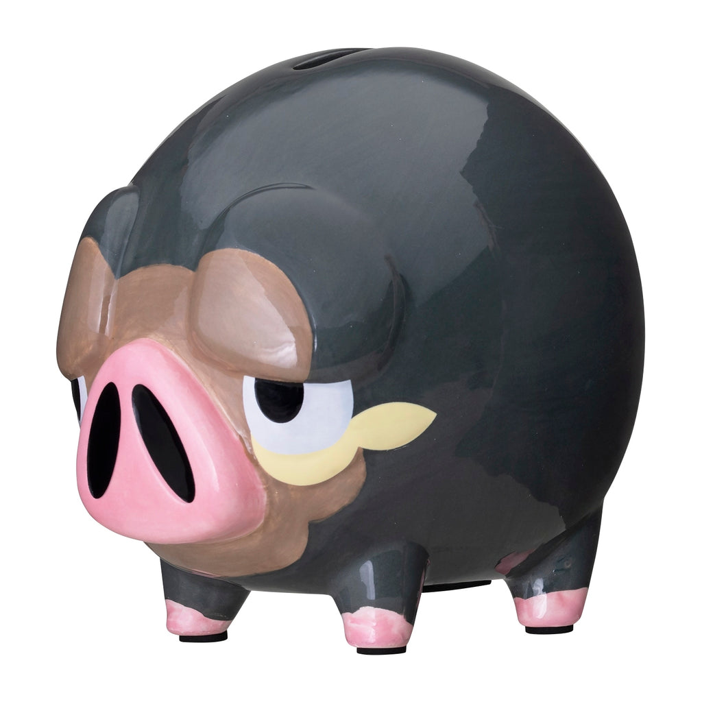 Authentic Japanese Lechonk collectible, detailed piggy bank design
