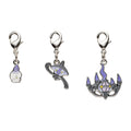 Pokemon Metal Charm 607 from Japan, featuring official character design