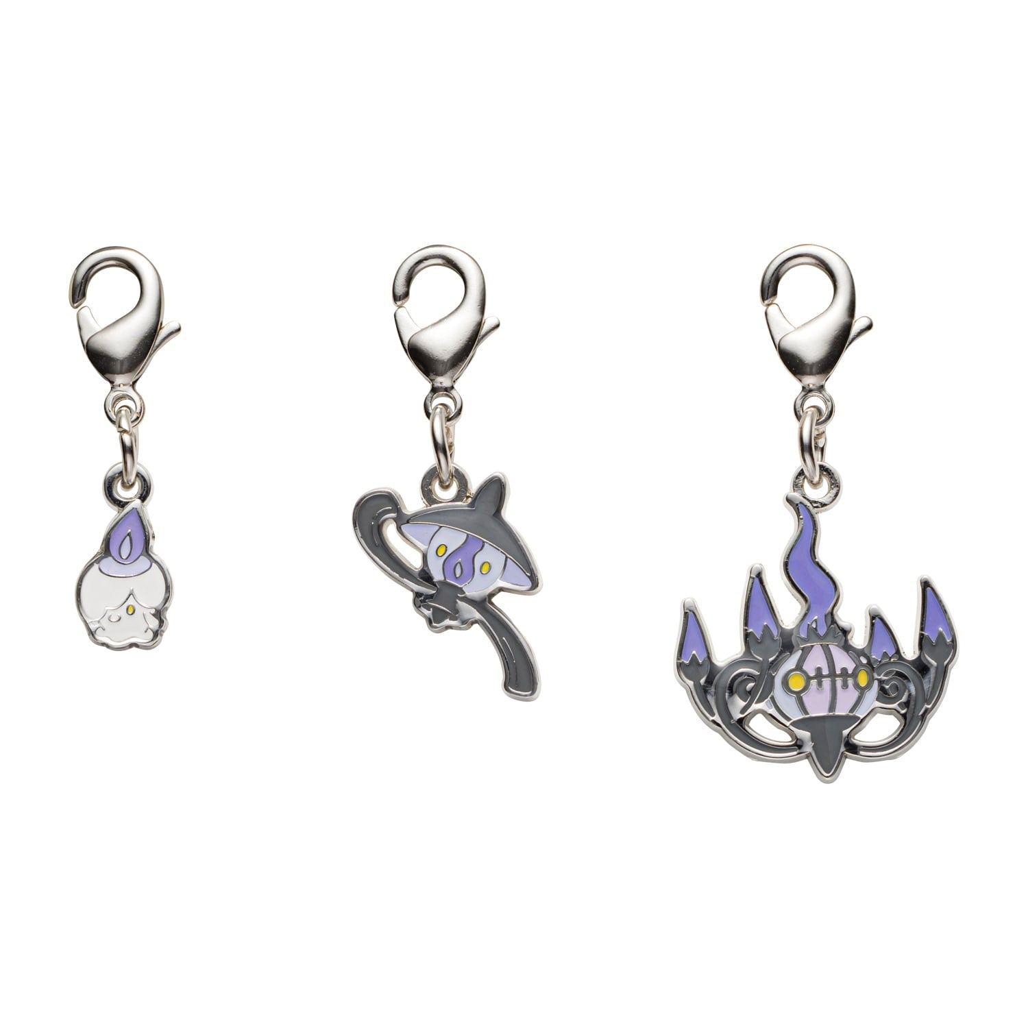 Pokemon Metal Charm 607 from Japan, featuring official character design