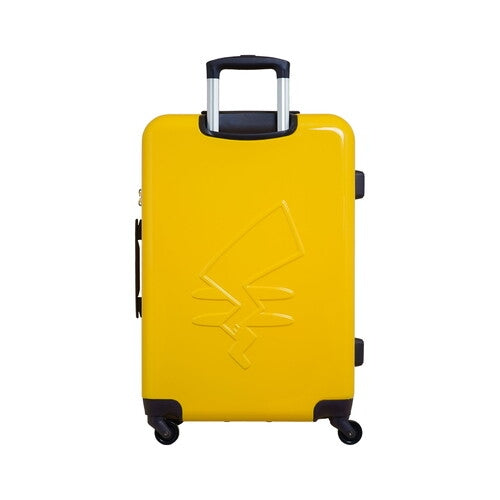 Official Pokemon Center Pikachu luggage, yellow color, made in Japan
