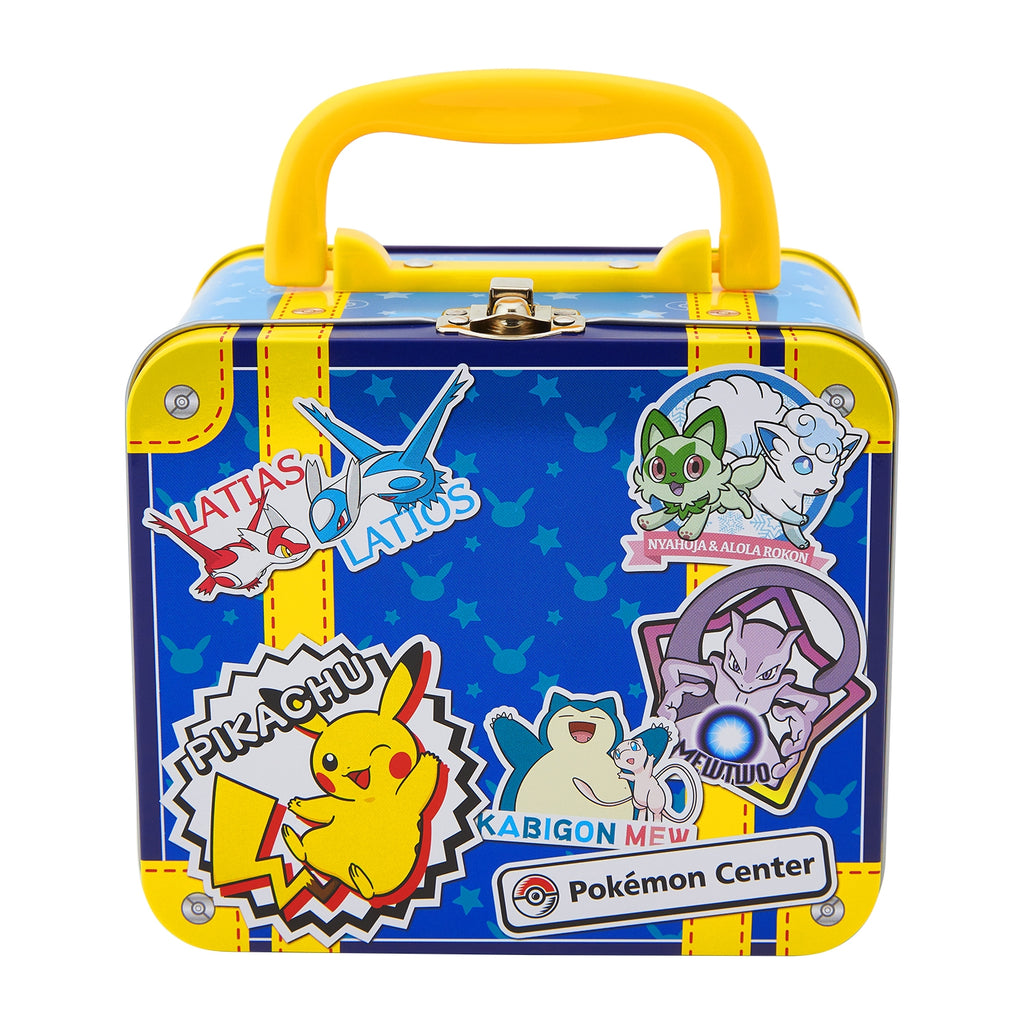Star-shaped snack in trunk can Pokemon Center Travel Salt flavor with sticker